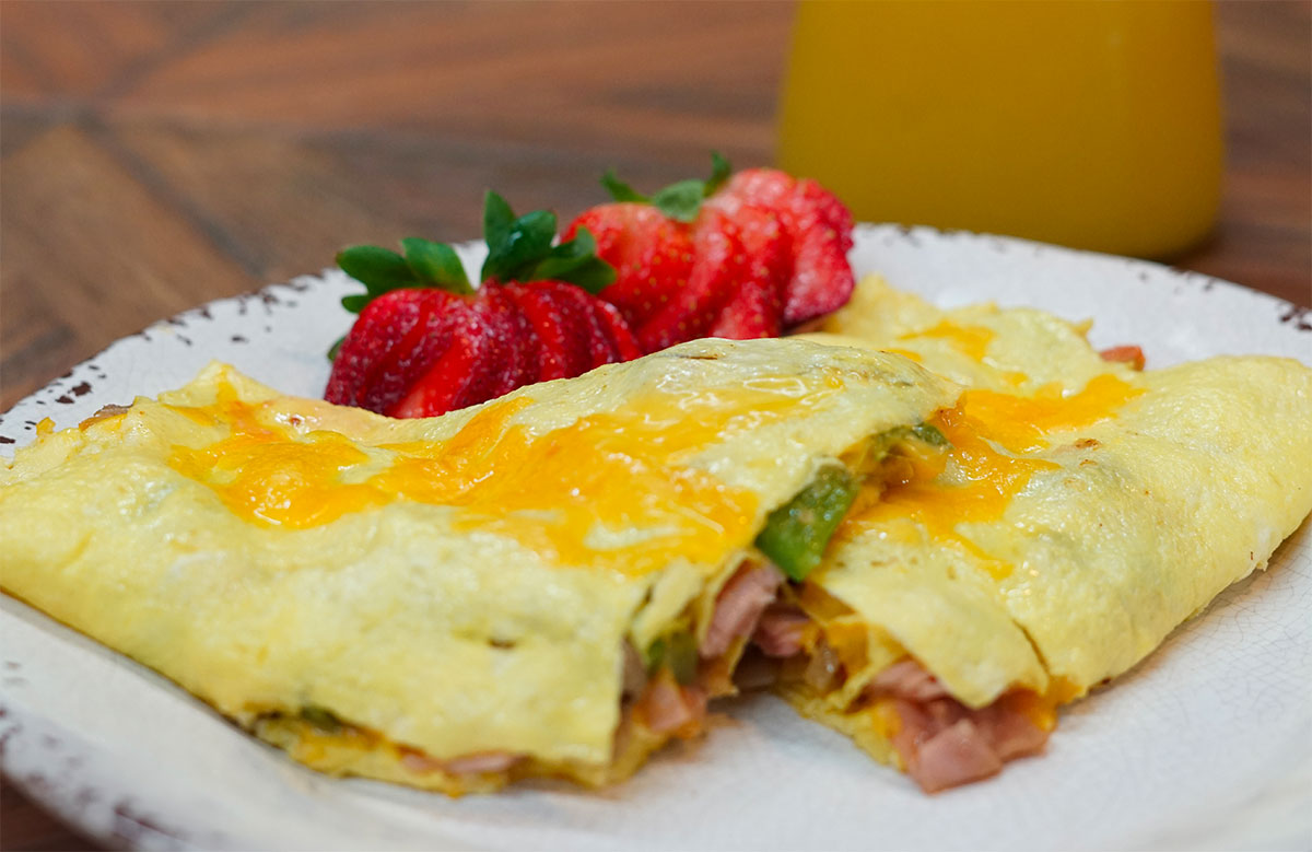 Brick House Cafe omelete